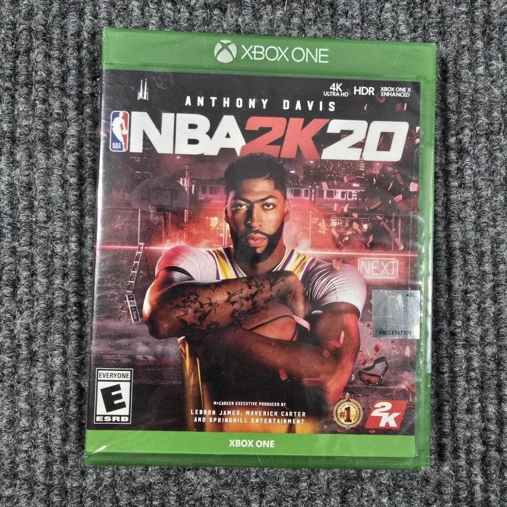 NBA 2K20 Xbox One Video Game New Anthony Davis Cover Basketball 4K HDR Multiplay